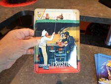 Petite Plaque Tôle Imprimée 15x21cm Pöele Fonte Cuisinière Fourneau LE RUSTIQUE 