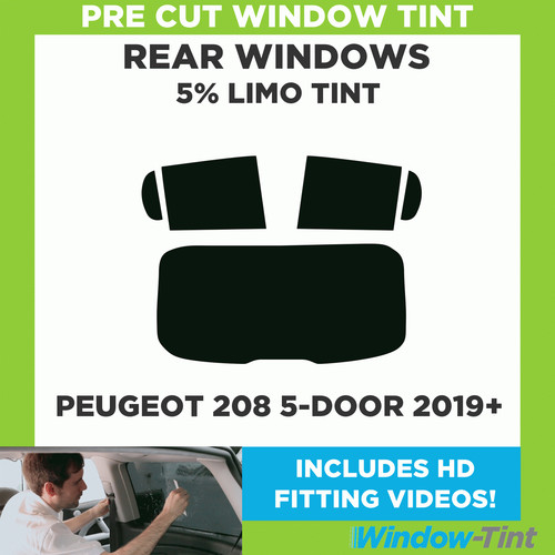 Vitre teintée pré découpée - teintée,