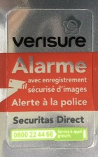 Autocollant VERISURE Securitas