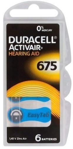 Duracell activair 675 - activair,