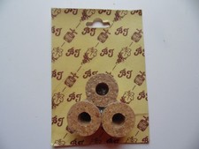 3 Bouchons liége percé vinaigrier