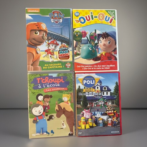 Lot dvd pour petits pat - lot,