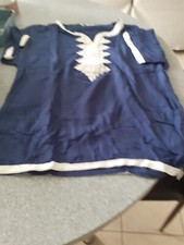 tunique marocaine homme bleu