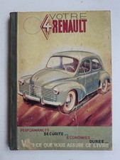 Livre VOTRE 4 CV RENAULT 1953.