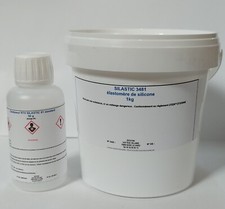 1 kg RTV élastomère de silicone silastic 3481 avec 50 g catalyseur standard 24 H