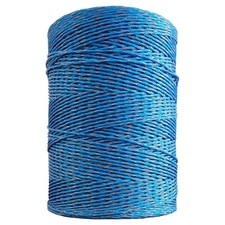 Fil de Clôture Pâturage Premium Bleu / Orange 1000m 9 Conduite Electrique Galon