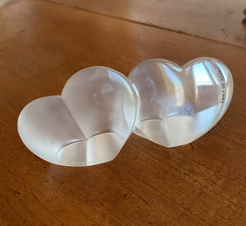 Coeur cristal signé - coeur, c.nicolas