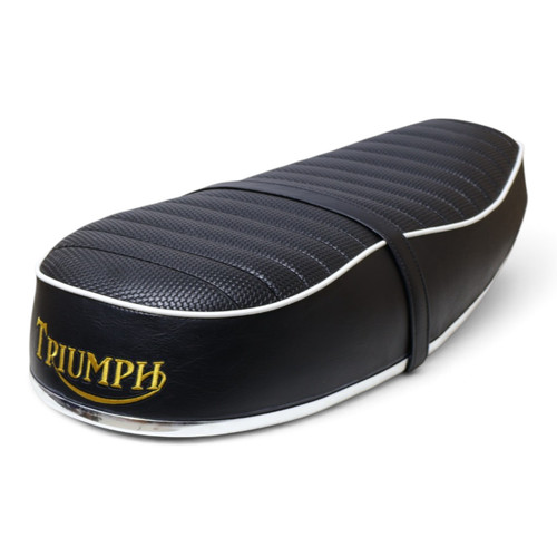 Selle personnalisée noire
