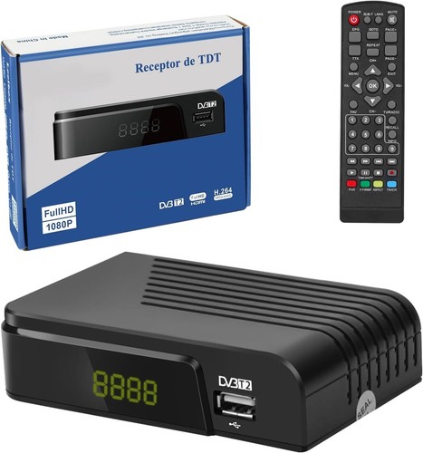 Décodeur tnt full - tnt, dvb-t2