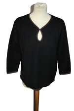 HAUT PULL COURT FEMME  °°°  DAMART   °°°  TAILLE 42/44 . PAILLETTES