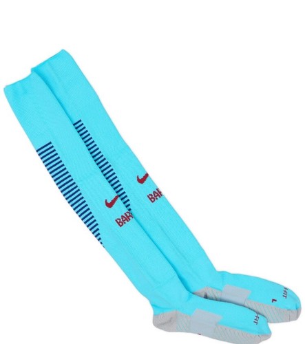 2017 barcelona away - barcelona, socks