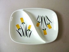 plat de service en céramique