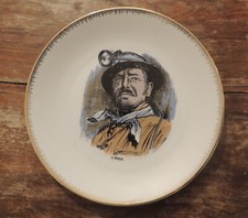 assiette décor mineur