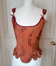CORSET STYLE XVIIIE SIECLE LOUIS XVI MARIE ANTOINETTE COSTUME THEATRE