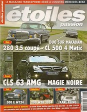 ETOILES PASSION 4 MERCEDES CLS 63 AMG 500 E W124 1991 290 CABRIOLET A W18 1934