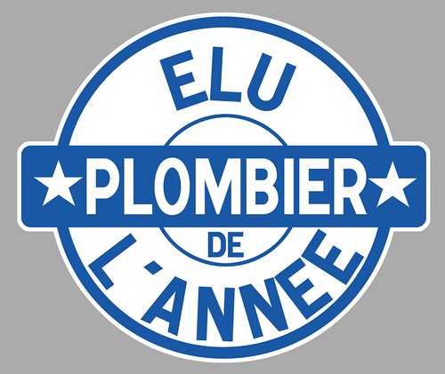 Elu plombier annee - de, cadeau
