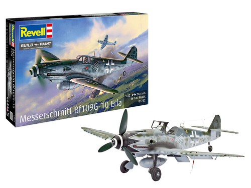 Revell messerschmitt bf109g - revell, bf109g-10