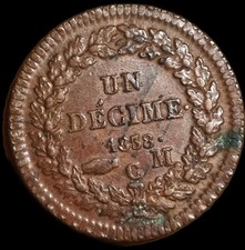 1 Décime 1838