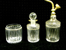 RARE CRISTAL SAINT LOUIS FLACON VAPORISATEUR PARFUM POT BOUTEILLE PERFUME BOTTLE