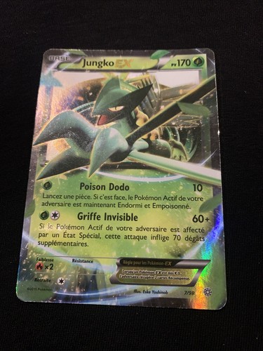 Carte pokémon jungko - carte,