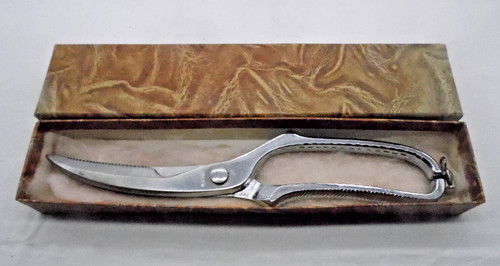 Verchromt ancien ciseaux - c1,