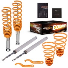 Kit 4 amortisseurs for BMW 5 E34 530i, 535i, 540i 518i 520i Combinés Filetés