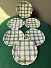 6 Assiettes Dessert Faïence