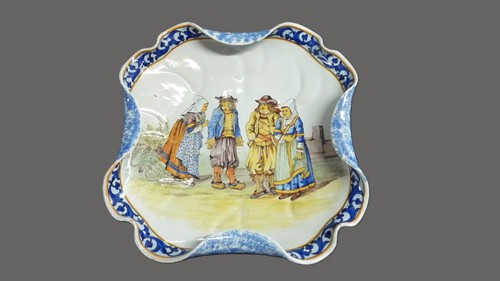 Faïence quimper porquier - faïence, de