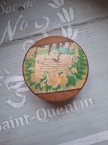 Petite boite ronde ancienne - ronde,