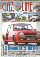 GAZOLINE N°98 RENAULT 5 TURBO / RALLY ABC / SIMCA 1000 BERTONE /DAUPHINE DURANTY