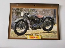 Norton 500 16H 1938 fiche carte moto passion collection Atlas