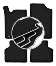 Tapis de sol en Velours noir