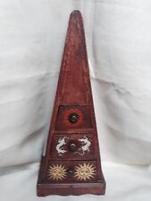  Boite a bijoux, pyramide, commode 3 tiroirs,soleil lune celeste an.90