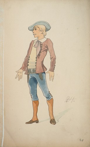 Dessin projet costume - dessin,