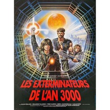 EXTERMINATORS OF THE YEAR 3000 French Movie Poster  - 15x21 in. - 1983 - Giulian