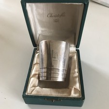 Timbale Christofle En Métal Argenté 