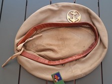 BERET T57 3 parties Troupes Coloniales  AFN Guerre d'Algérie COMMANDO ORIGINAL