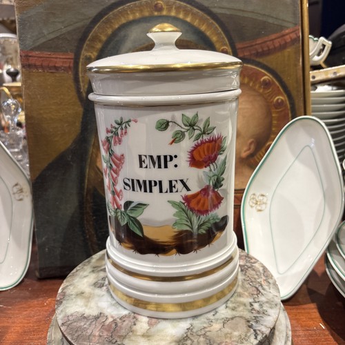 Ancien pot pharmacie flacon - a,