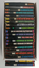 LOT de 20 livres  " SAS " / Gérard De Villiers (PLON ) (Lot01)