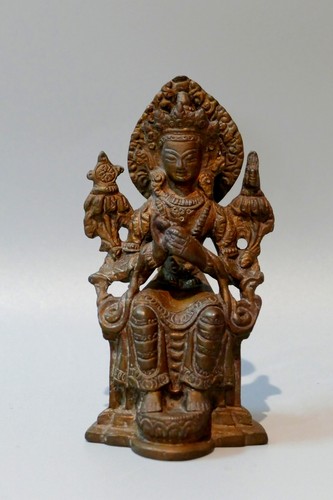 Bouddha maitreya bronze - en,