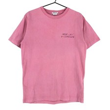 T-Shirt Femme Rose Col Rond REPLAY Taille S