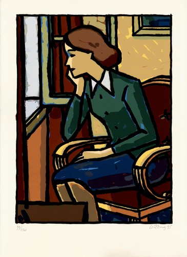 Gotting serigraphie femme la - femme,