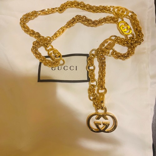 Gucci gold plated - gg,