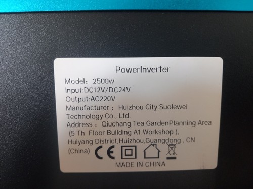 Convertisseur 24v 230v jjcycle - 230v,