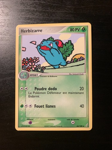 Carte pokémon unco herbizarre - pokémon,
