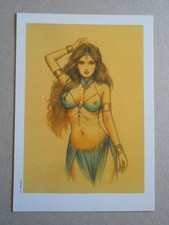 Superbe ex-libris 32 PATURAUD ( SUCCUBES )( MATA HARI ) Format A5 signé