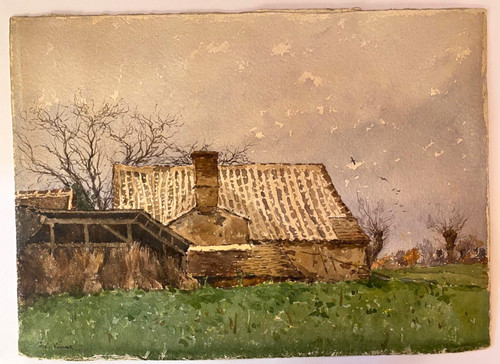 Lecomte paul chaumière - lecomte, "chaumière