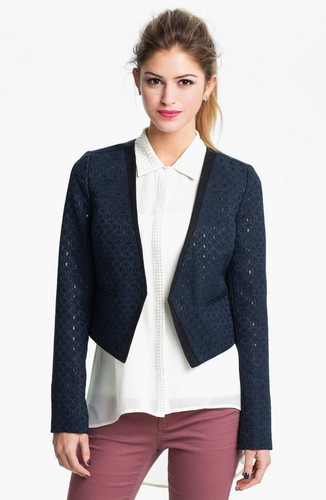 Nwot frenchi cropped - cropped, brocade