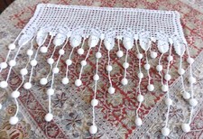 BRISE-BISE CROCHET MAIN ARTISANAT FRANCAIS  occasion PROMO LA PAIRE 70cmx80