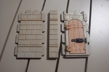 PLAYMOBIL PIECE BOULANGERIE VINTAGE REF 3441 / MUR PORTE  3448 / 3455 / 3440